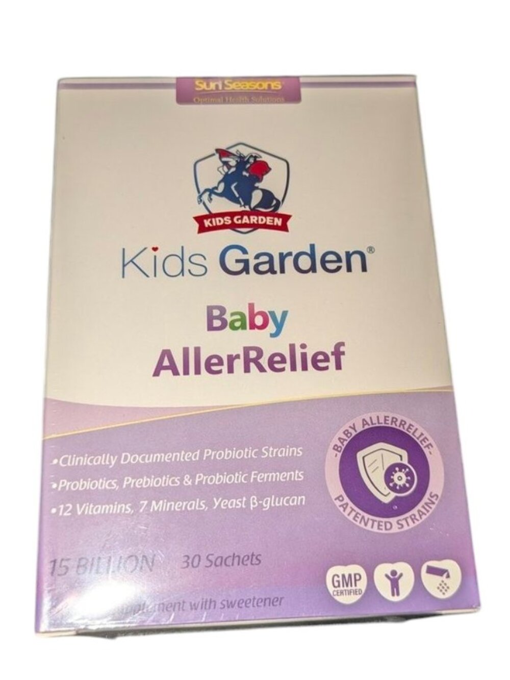 * 3 FOR $9 * Suri Seasons Kids Garden Baby AllerReflief 30 Count